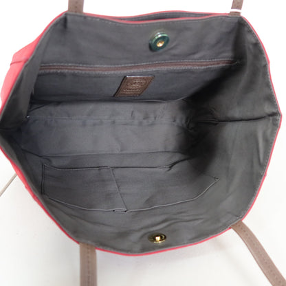 【新品：紙タグ】russet ラシット★大人可愛い！ ミニパレット トートバッグ モノグラム 軽量 深みレッド系 ＊ba182