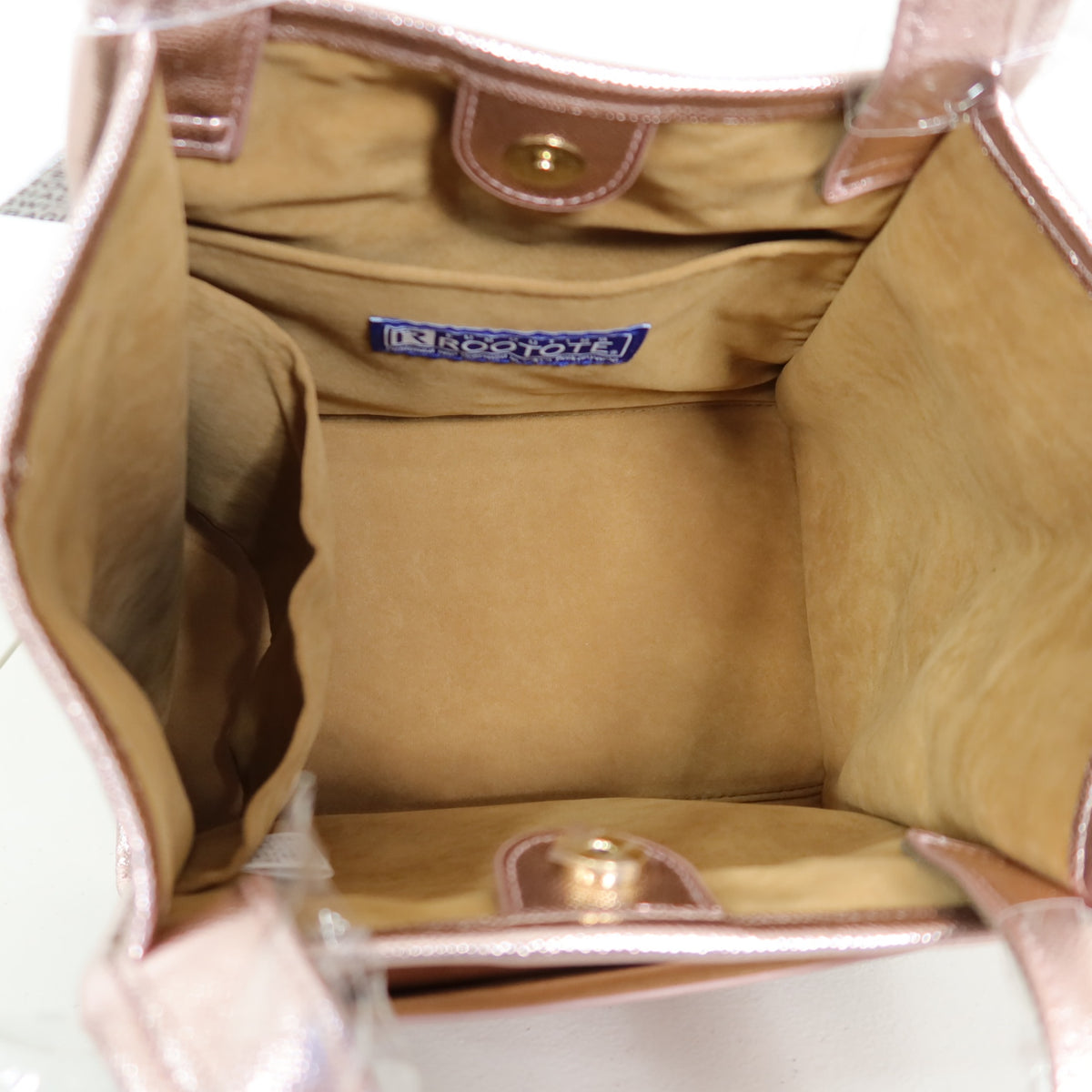 【新品】ROOTOTE ルートート ★大人可愛い トートバッグ ピンクゴールド カーキ＊ba188