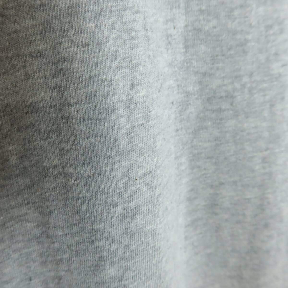 【美品】ピンクハウス★袖段々フリル♪半袖カットソー Tシャツ 大きいサイズL ライトグレー系 ふんわり袖♪無地 z18411