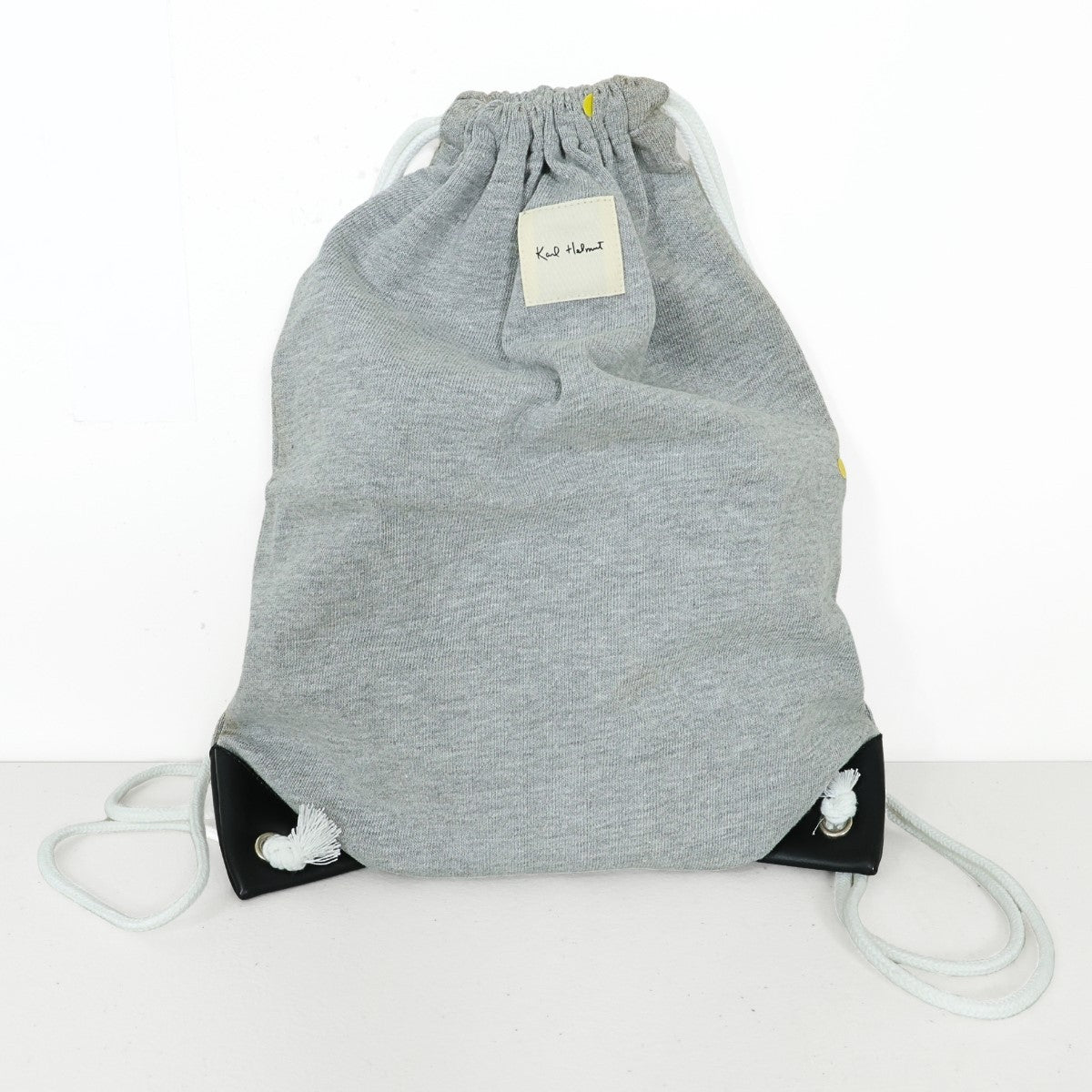 カールヘルム★ナップサック 巾着 リュック  スウェット グレー系 so397