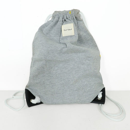 カールヘルム★ナップサック 巾着 リュック  スウェット グレー系 so397