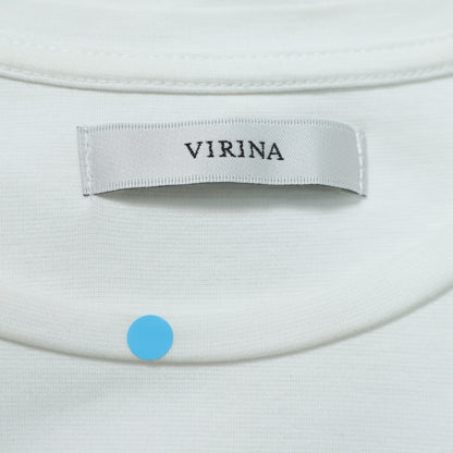 VIRINA ヴィリーナ★大き目フリル♪カットソー サイズXS ホワイト系 z22093
