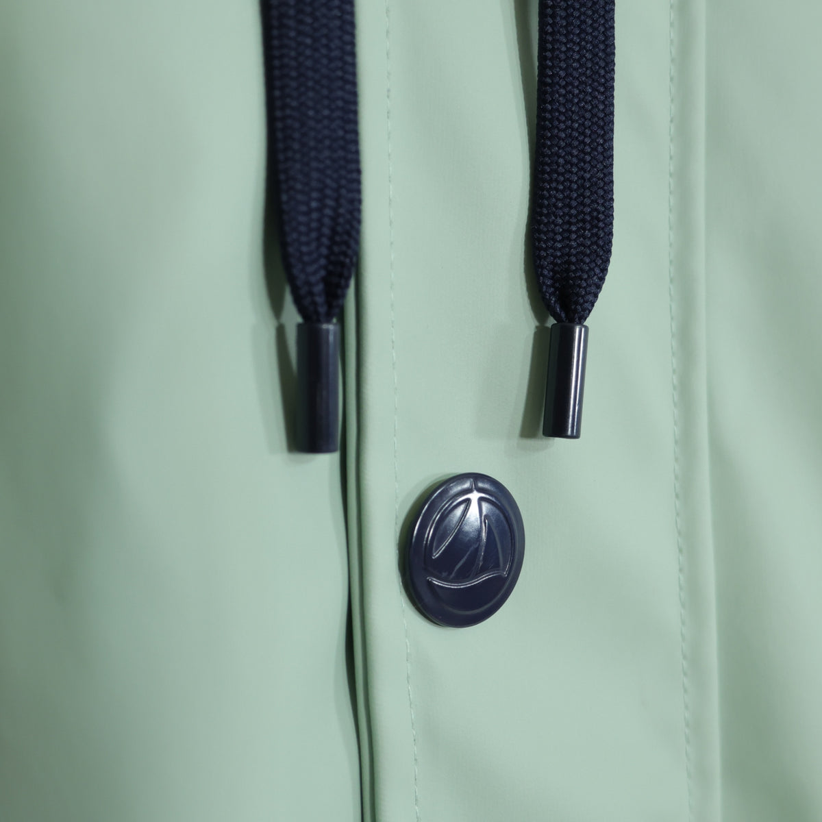 【美品】PETIT BATEAU プチバトー★カラーが素敵♪ヨットパーカー サイズXS ライトグリーン系 防風＆撥水 z22463