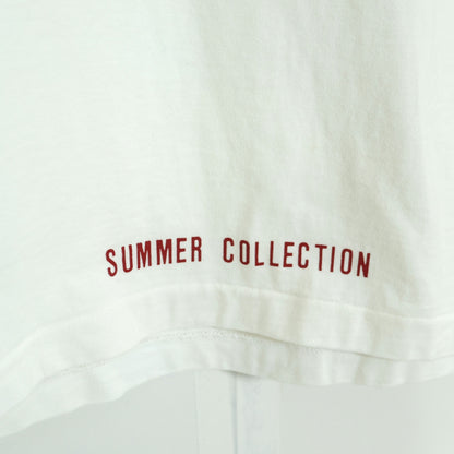 ピンクハウス★ロゴプリントが可愛い♪ 半袖カットソー・Tシャツ サマーコレクション ゆったり サイズL 白系 z22529