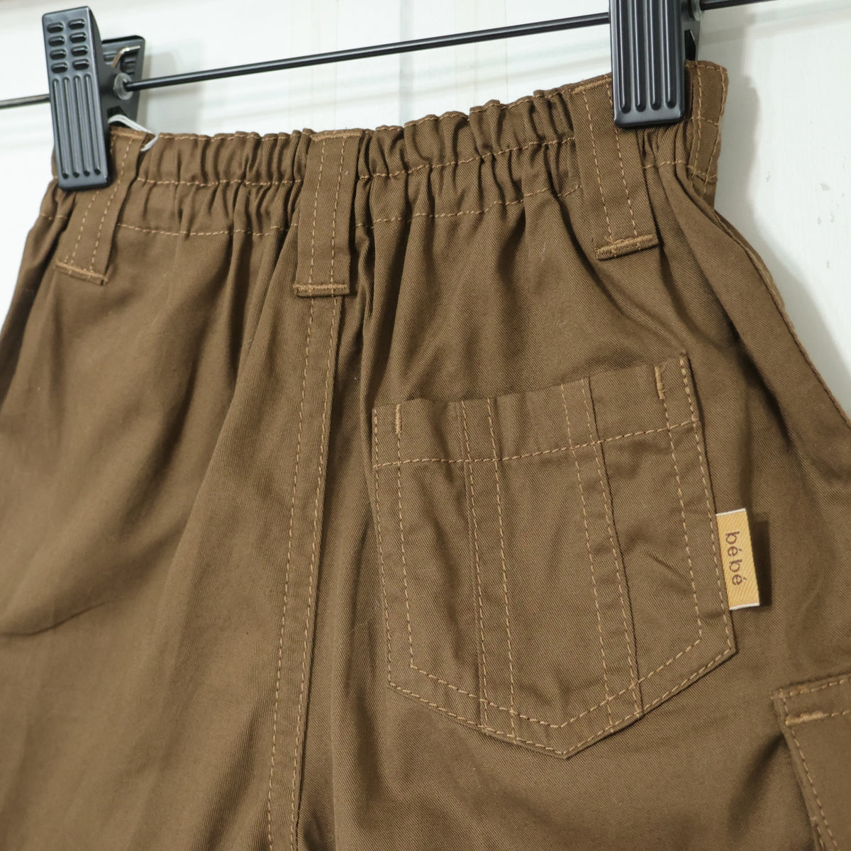 【美品！】fillot de bebe フィヨ デュ ベベ★品のあるデザイン♪ ハーフパンツ キッズサイズ80㎝ ブラウン系 z22355