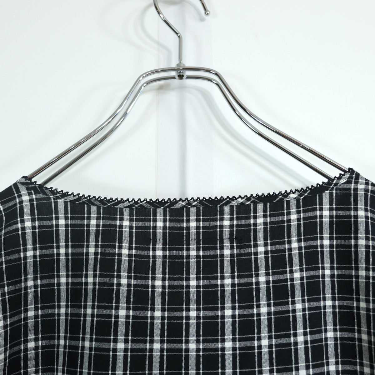 【美品】ピンクハウス★ふんわりフォルム♪オリチェptワンピース 黒系 黒レース付き♪z22398