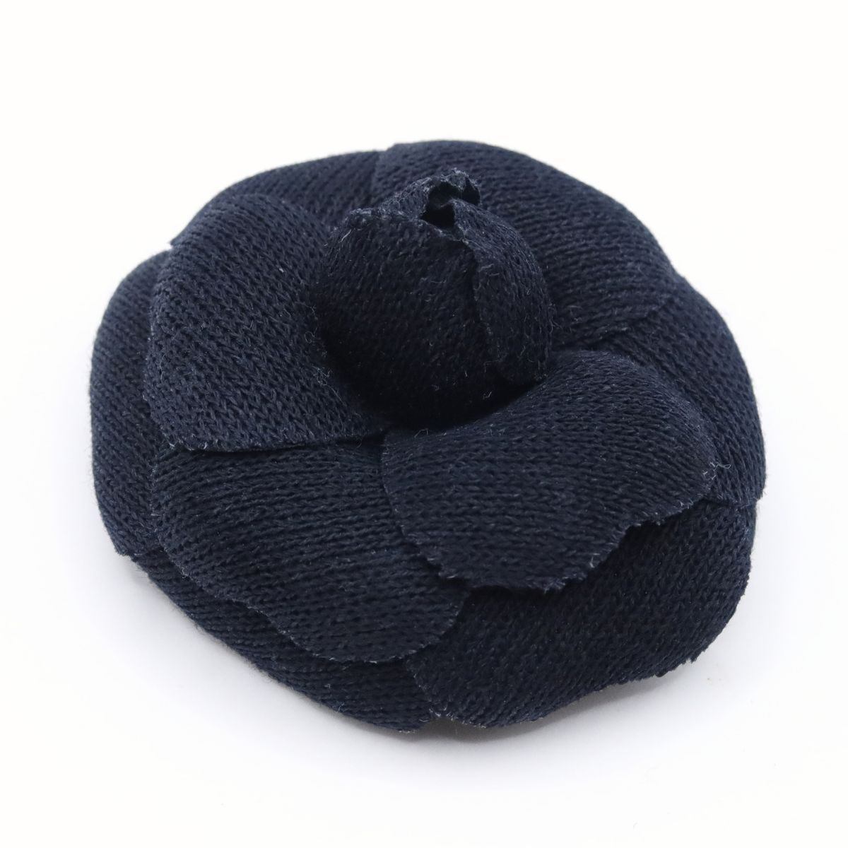 【美品】インゲボルグ？ピンクハウス系★シックなカメリアコサージュ 黒系 ＊ko105
