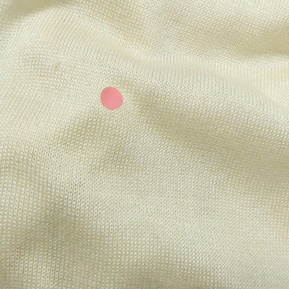 ピンクハウス★胸元豪華フリル♪ニットのノースリーブワンピース ベージュ系 薄手＊ z19575