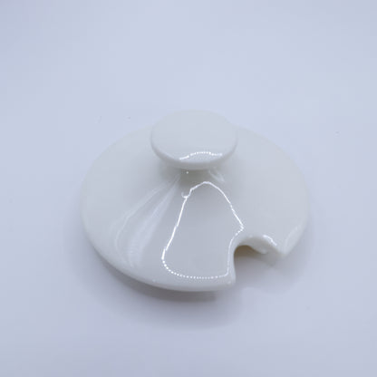 ピンクハウス★キューピーシュガーポット 砂糖入れ 陶器 白系 so409
