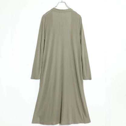 【極美品】23区★さらさら涼しい♪ UVカット仕様のロングカーディガン サイズ38 サンドベージュ系＊ z18377