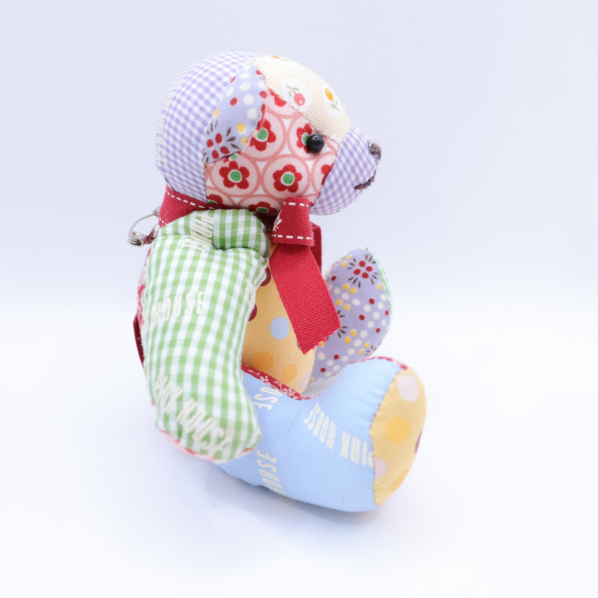 ピンクハウス★パッチワークが可愛い！うさぎぬいぐるみ サージュブローチ 専用箱付き！ ミックス系 ko141