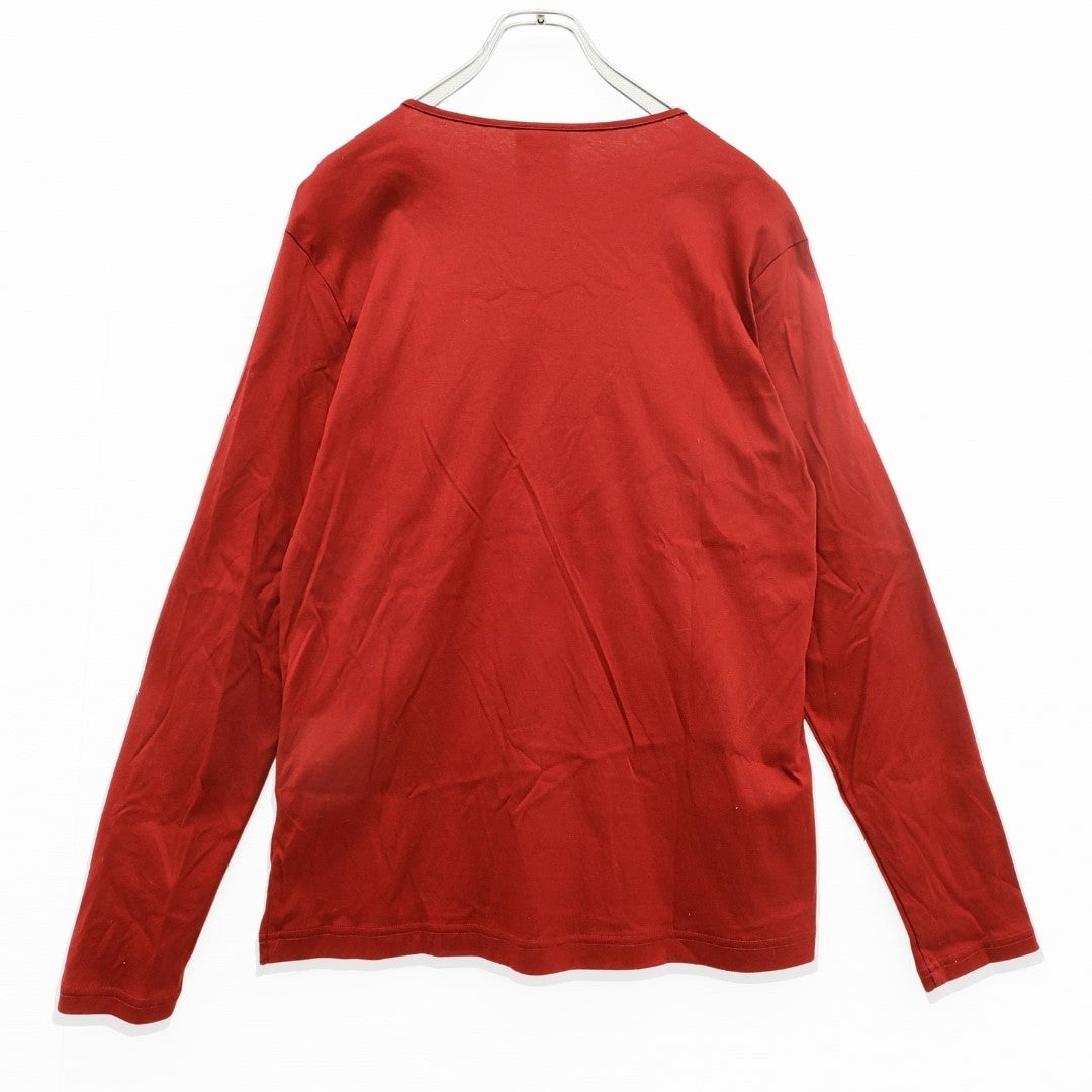 【極美品】ピンクハウス★ピーターラビットコラボ♪いちごプリント 長袖Tシャツ カットソー ロンT 赤系 z23421