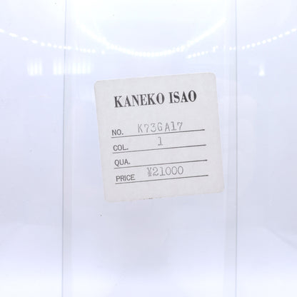 【美品】カネコイサオ★真っ白な大輪カメリアコサージュ ブローチ 白系 ko135