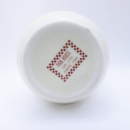 ピンクハウス★クリーマー 2個セット ミルクピッチャー 食器 キューピー 赤チェック 白系 so407