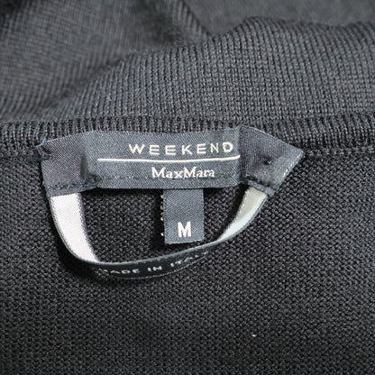Weekend Max Mara マックスマーラ★シンプル♪ノースリーブニット カットソー サイズM 黒系 z22604