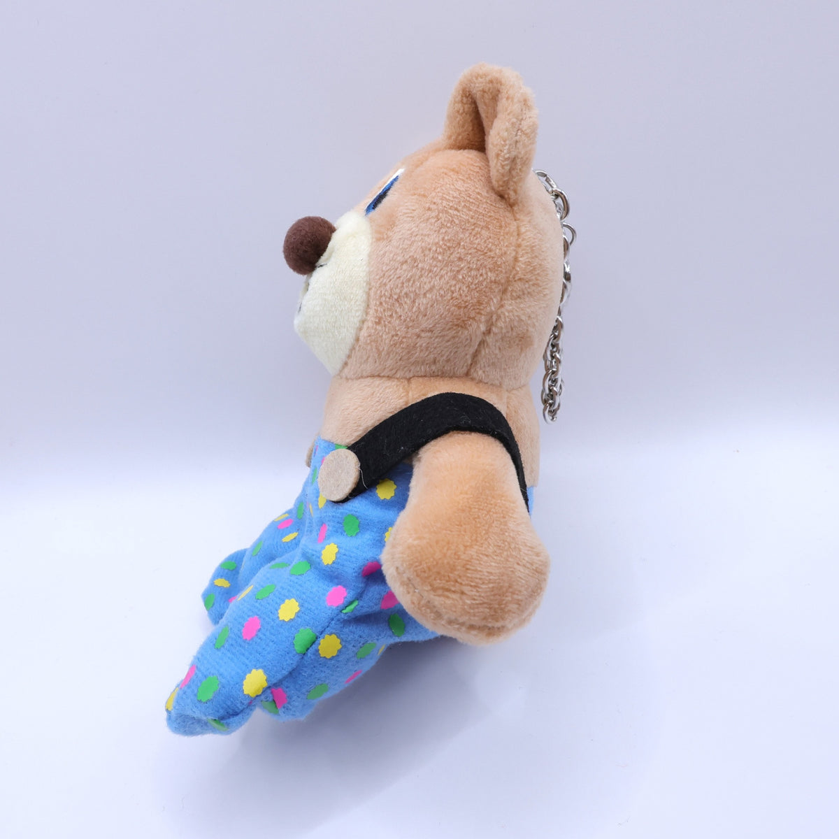 【極美品】FEILER フェイラー★LOVERARY ラブラリー ベア マスコット くま マスコットぬいぐるみ マスコットチャーム キーホルダー チェーン 茶系 so285