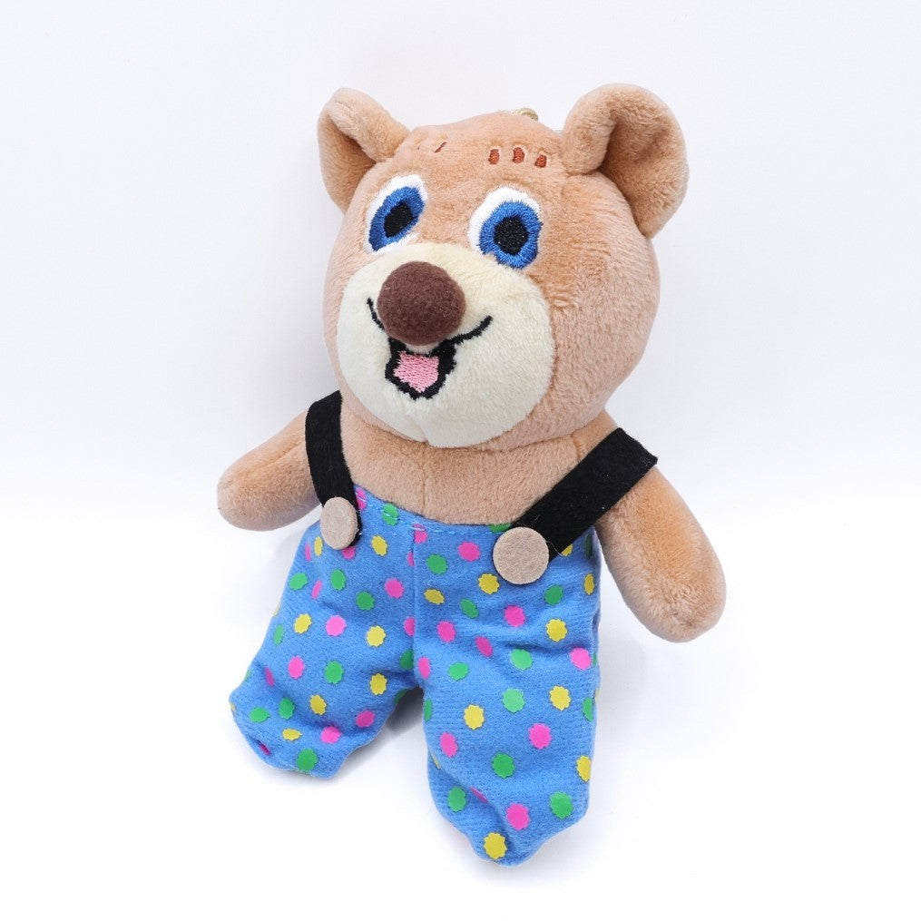 【極美品】FEILER フェイラー★LOVERARY ラブラリー ベア マスコット くま マスコットぬいぐるみ マスコットチャーム キーホルダー チェーン 茶系 so285