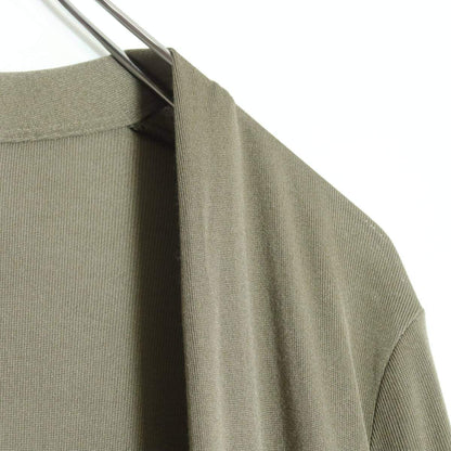 【極美品】23区★さらさら涼しい♪ UVカット仕様のロングカーディガン サイズ38 サンドベージュ系＊ z18377