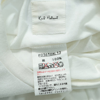カールヘルム★ロゴプリントが印象的♪ 長袖カットソー・Tシャツ ピンクハウスロゴpt 白系 z22524