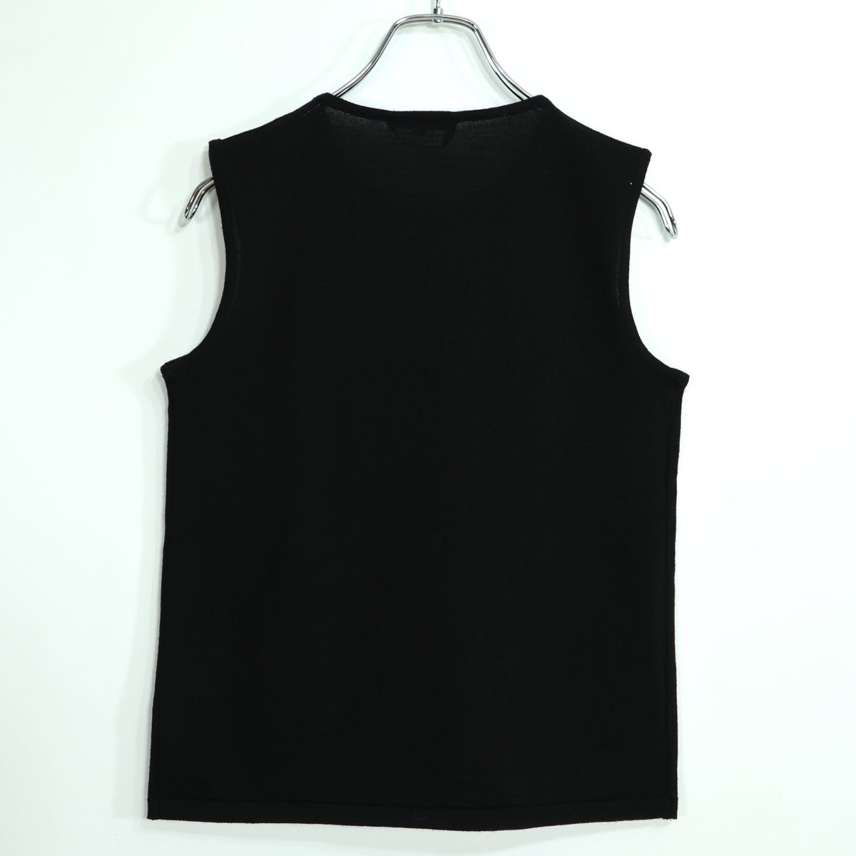 Weekend Max Mara マックスマーラ★シンプル♪ノースリーブニット カットソー サイズM 黒系 z22604