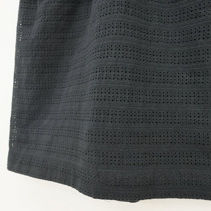 インゲボルグ★二点セット！カットワークレースのボレロ&ワンピース サイズ11 黒系 お花モチーフ&フリル♪z23366