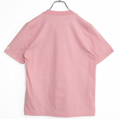 ピンクハウス★カジュアル アーチロゴ ワッペン 半袖 Tシャツ サイズL ピンク系 z23072