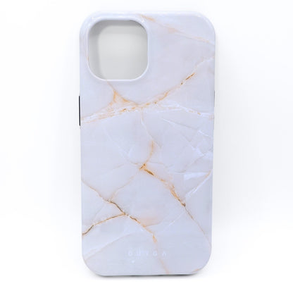 BURGA★大理石柄 iPhone14ケース MagSafe対応  アイボリー系 so399