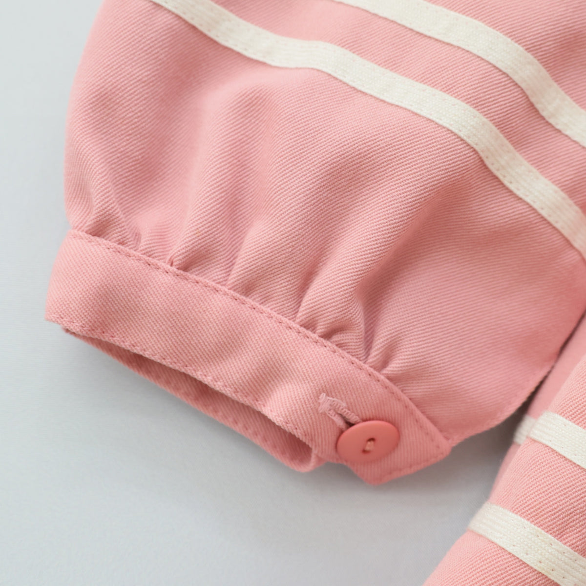 シャーリーテンプル★お花モチーフ&ロゴ刺しゅう♪長袖ワンピース キッズサイズ100(3) ピンク系 z23437